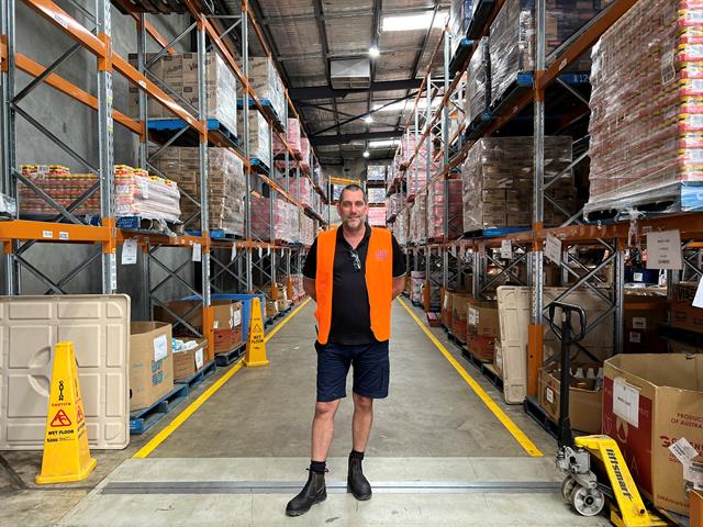 Shifting 100 T of food a day is no mean feat for Foodbank Queensland