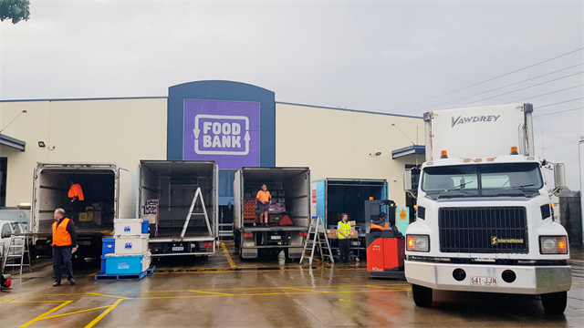 We distribute any product that you would typically find in a retail supermarket. Almost 40% of all the groceries we provide each year are healthy fresh fruit and vegetables.