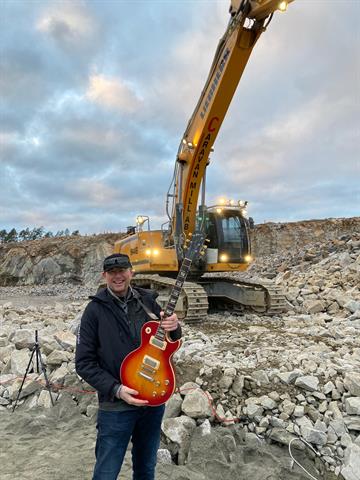 Christian Wadell (TYRI Global R&D Director) on site at the shoot.