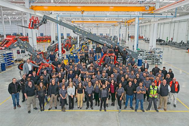 Skyjack's Mexico facility is ready for action