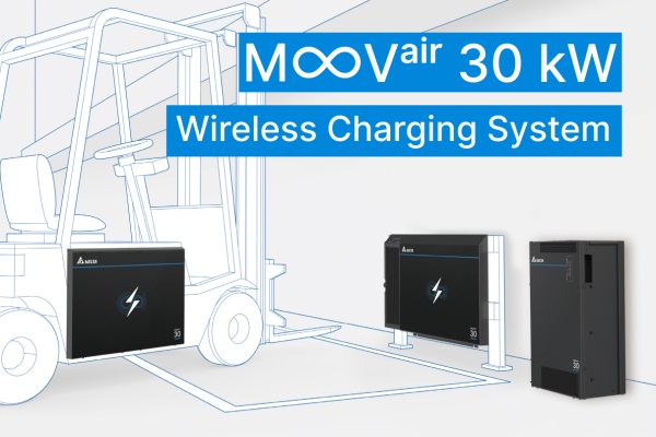 MOOVair 30 kW Wireless Charging System by Delta