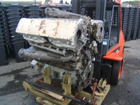 A Linde H80D carrying the Deltic engine.