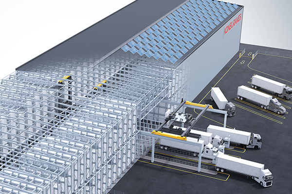 Automated High-Bay Container Storage