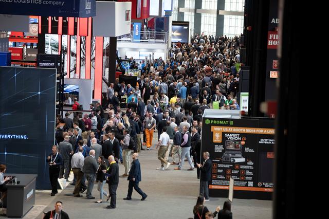 Record registrations at ProMat 2023 PHOTO: RAYMOND