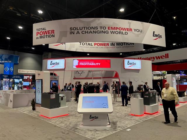 EnerSys debuted a new wireless charger