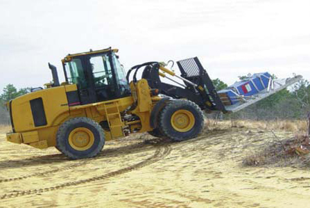 Caterpillar has won a military contract for rough terrain forklifts