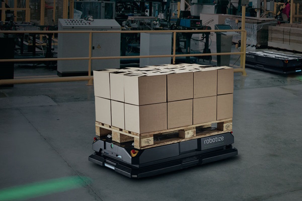 GoPal® AMRs from Robotize