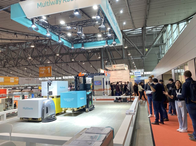 multiway robotics at logimat