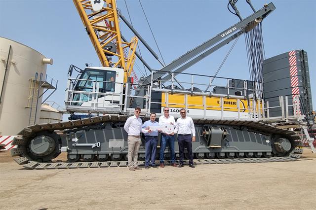 First LR 1400 SX in the Middle East