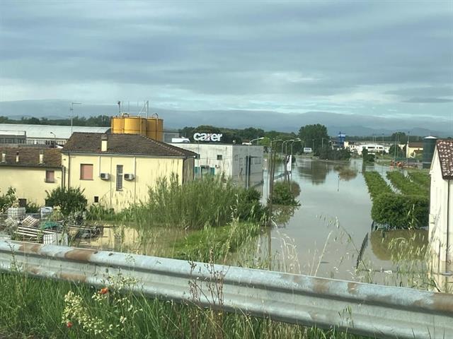 Carer was inundated in the floods