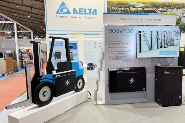 MOOVair 30 kW Wireless Charging System by Delta
