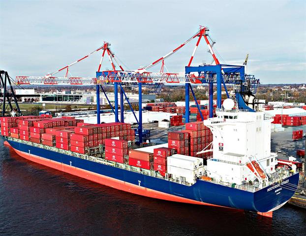Two Liebherr STS at PSA Penn Terminals