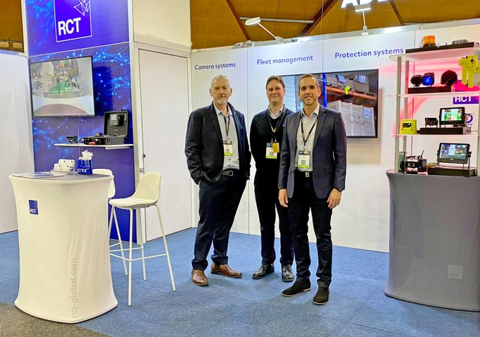 RCT's Nicholas Noorman, Rhys Gracie and Cid de Carvalho on hand to talk smart technologies
