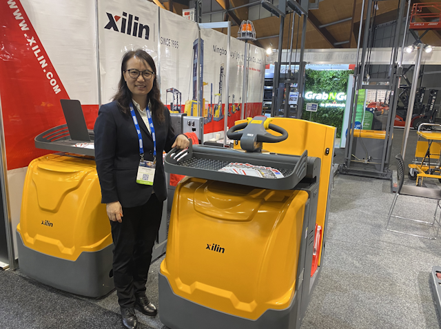 Alice Wei from Ningbo Ruyi introduces Xilin equipment to the Australian market.