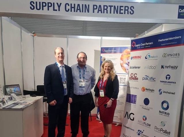Gregory Quy from World Class Finance, Naaman Shibi from Pervidi Paperless Solutions and Sharyn Grant from Supply Chain Partners