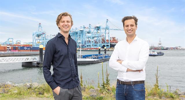 Villari founder and chief executive Olivier Baas and chief operating officer Floris Achterberg