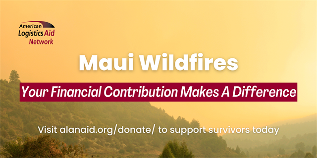 ALAN launches Hawaii bushfire response