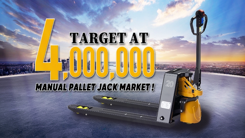 Terminate Manual Pallet Trucks with the T20i: the 2-in-1 Smart Pallet Truck from Microlift