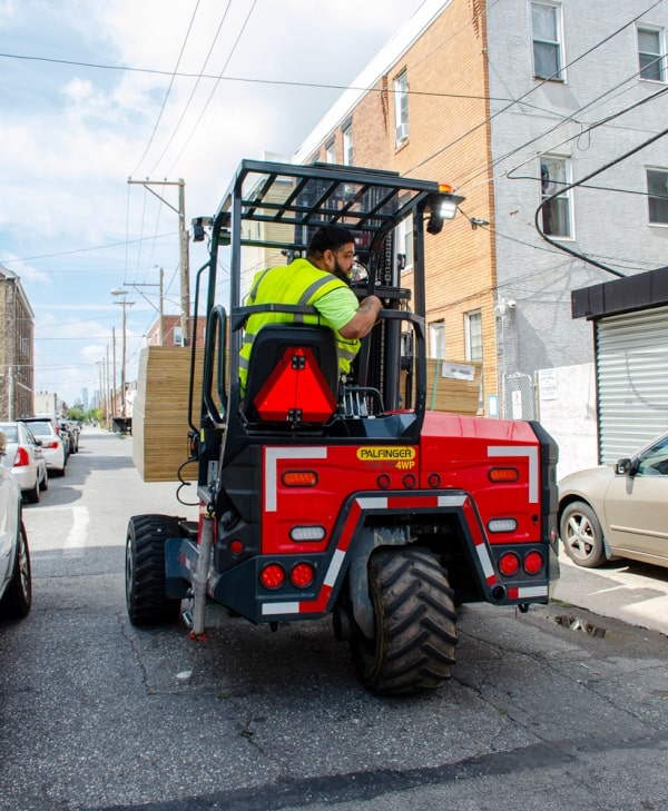 The PALFINGER FHS Series provides panoramic visibility setting a new standard in operator visibility and safety.