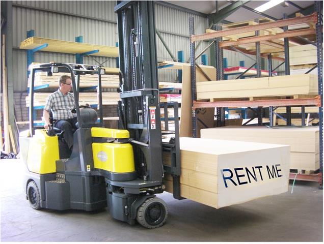 Lithium batteries for forklift rental fleets