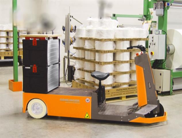 The Sherpa can fit into a freight elevators