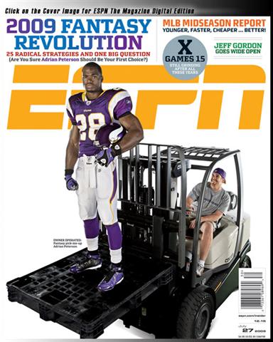 Crown's ESPN cover debut