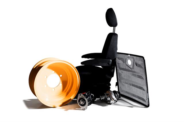 TVH Expands Range with Spare Parts for Backhoe Loaders
