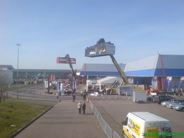 IMHX 2007 at the NEC in Birmingham, UK.