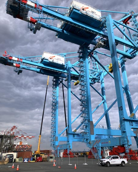 Port Elizabeth adds ZPMC cranes
