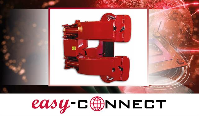 Intelligent Paper Roll Clamp CTX G3 with 
E-connect technologies, to prevent paper roll out-of-roundness and to grant damage-free valuable paper roll handling.