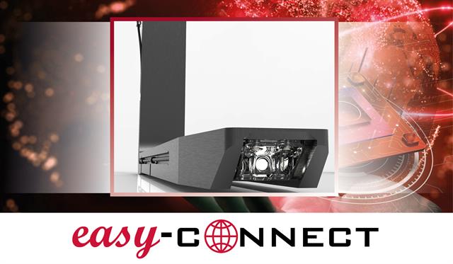 Bolzoni Easy-FORK high-quality camera with LED lights completely integrated in the fork tip.