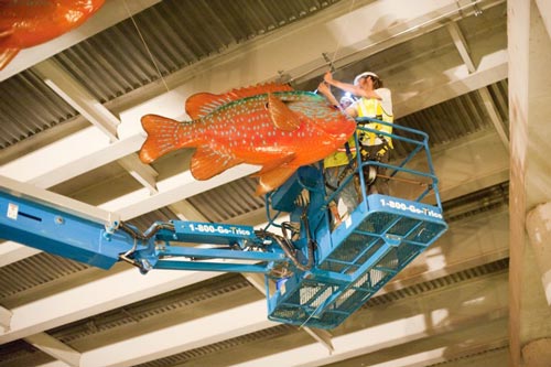 Don't use a forklift to raise people at all if you have another safe way to get the job done.