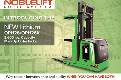 NOBLELIFT OPH26/OPH26K Man-Up Order Picker