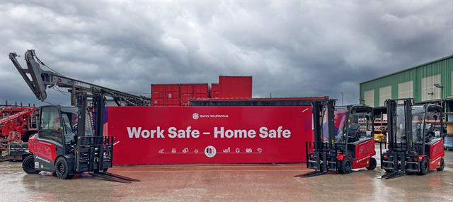 Bachy Soletanch switches to Mitsubishi electric forklifts