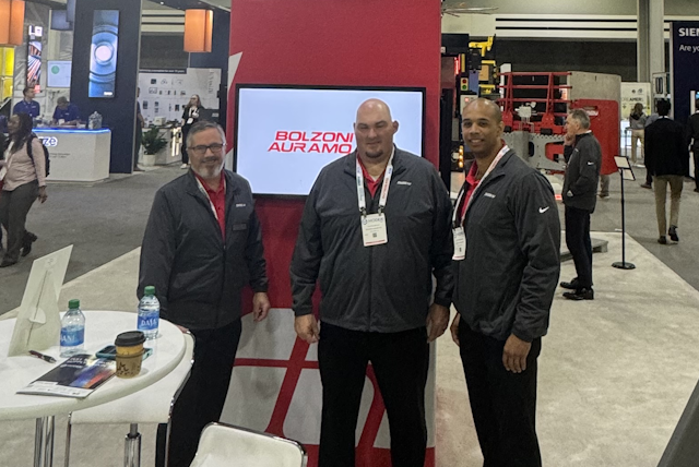 Showcesed at modex by bolzoni smart attachments and other solutions for a wide range of loads.