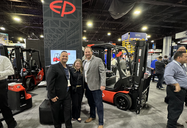 EP's leading lithium-ion forklifts and warehouse equipment at MODEX