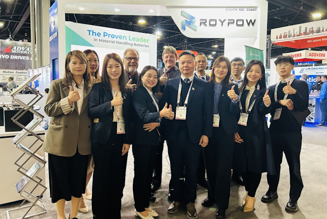 Roypow brings their latest lithium solutions to the Modex