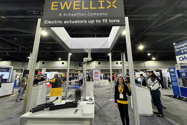 The Ewellix range of linear motion solutions and linear actuators at modex