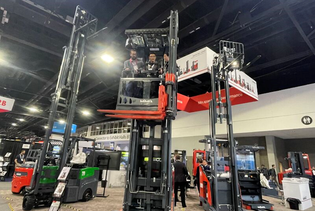 MIMA forklift at modex
