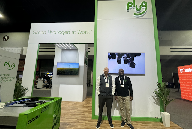 The delightful John and Martin at Plug Power spent MODEX 2024 talking about their hydrogen fuel cell power solutions.