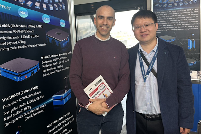 Professional AMR ODM & OEM manufacturer Wellwit Robotics attends Logmat for the second time in 2024.