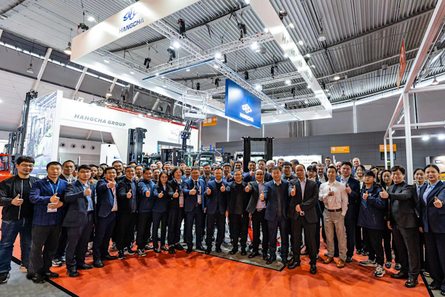 Hangcha brought a big presence to LogiMAT 2024