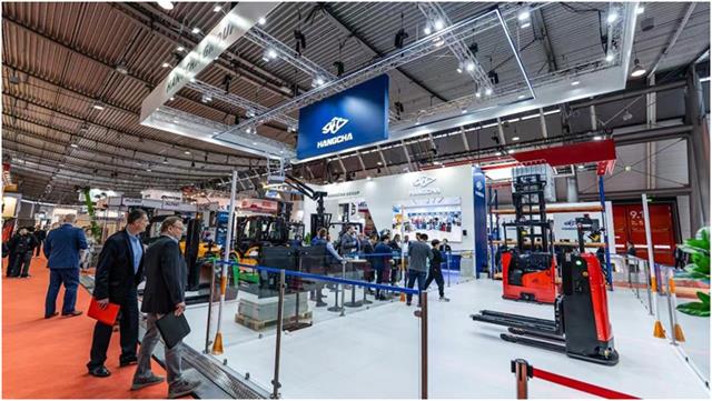 Hangcha Booth at LogiMAT