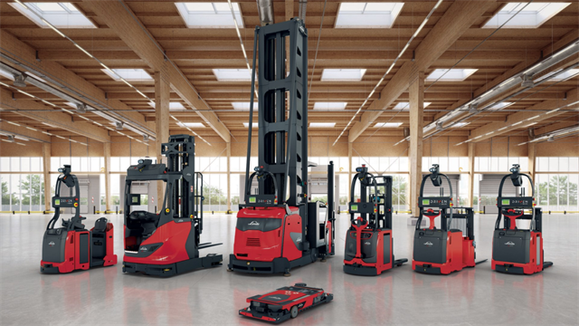 Linde had a range of products on display at its booth