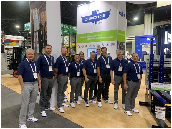 The Cascade North America crew at MODEX.