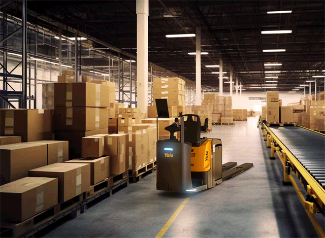 The Yale MO20-30X models can navigate ramps