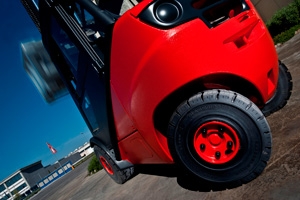 Marangoni's complete range of forklift tyres - Exhibiting at CeMAT 2011 - HALL 025 Stand D03/1