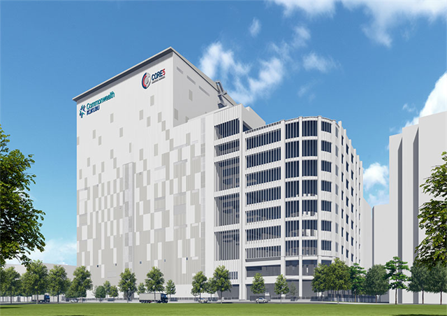 The five-storey warehouse will be close to ports and highways