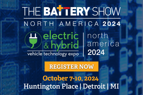The battery show is a leading advanced battery event