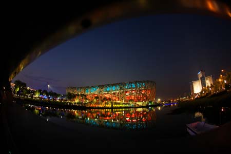 Hiab and Molok worked on the waste handling system for the Beijing Olympics Park in 2008. Photo:Guo Lei/Xinhua